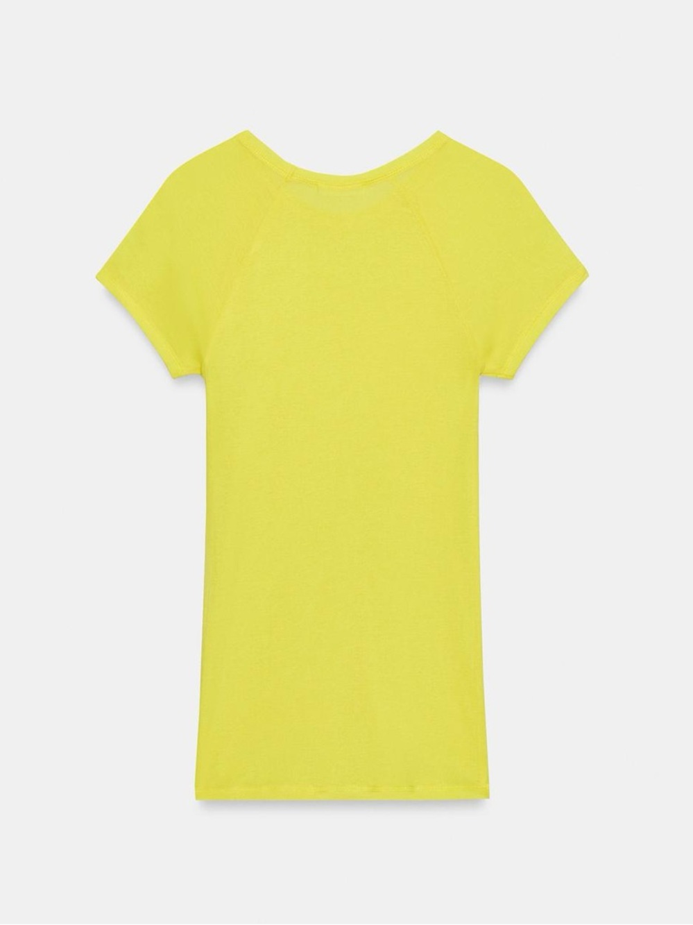 New ZARA Supima Short Sleeve Crewneck Top - Picture 3 of 4
